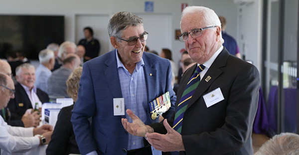 Paul McCrohan OAM (1963) and David Millie MBE (1954)